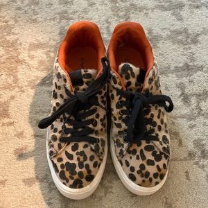Cheetah Print Sneakers